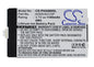 Replacement Battery for Philips Xenium 9A9A – Mobile, SmartPhone – 1100mAh / 3.7V - image 1
