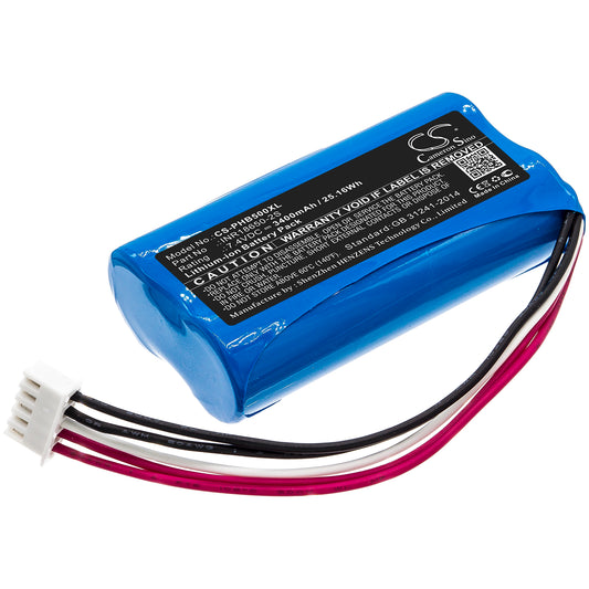 Replacement Battery for Philips SBOQBOX – Speaker – 3400mAh / 7.4V