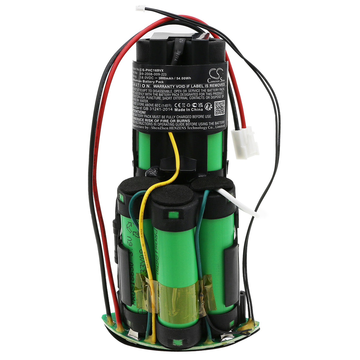 Replacement Battery for Philips FC6161 – Vacuum – 3000mAh / 18V