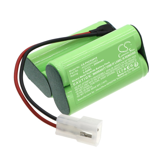 Replacement Battery for Philips FC6126/01 – Vacuum – 2000mAh / 4.8V