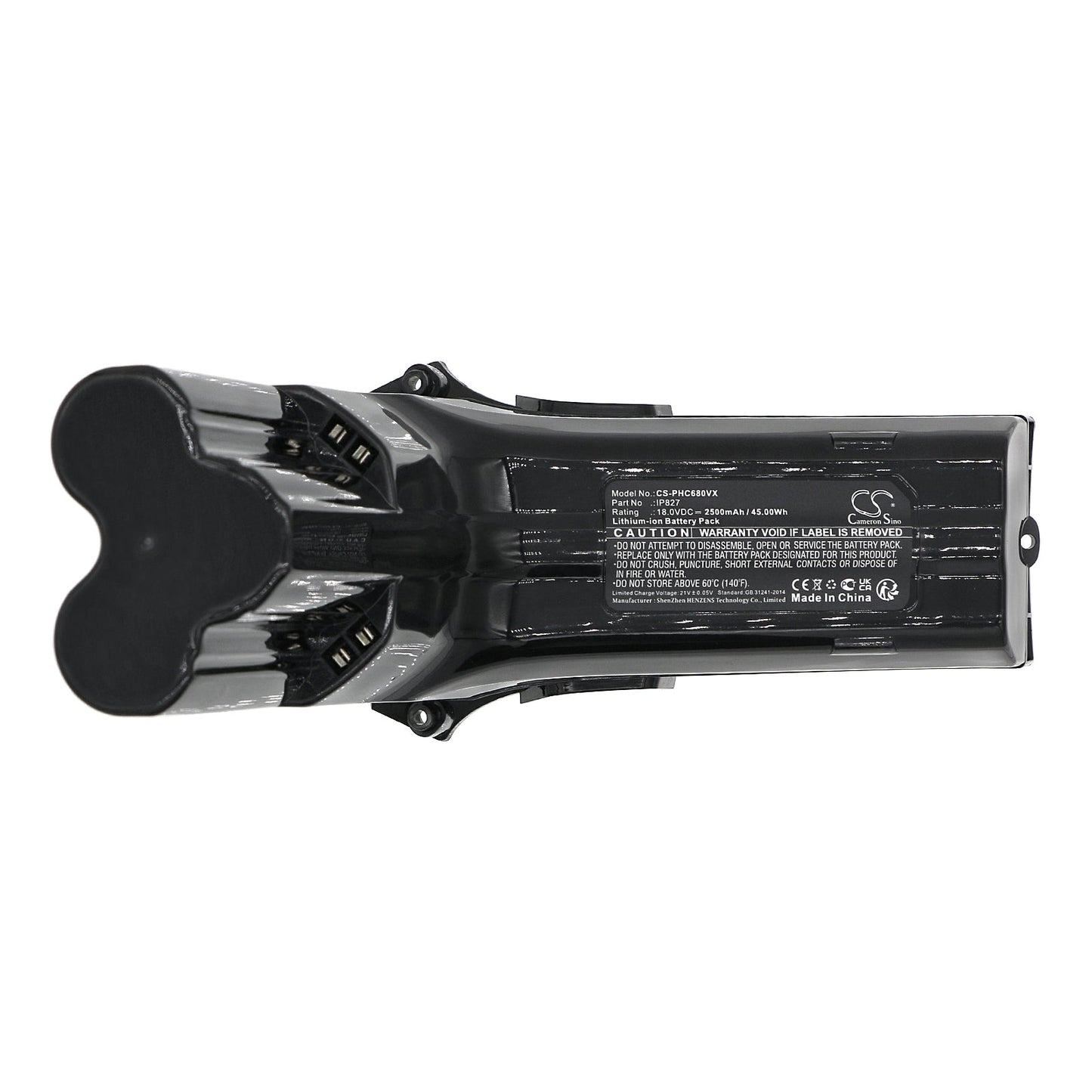 Replacement Battery for Philips  FC6801 – Vacuum – 2500mAh / 45.0Wh / 18.0V