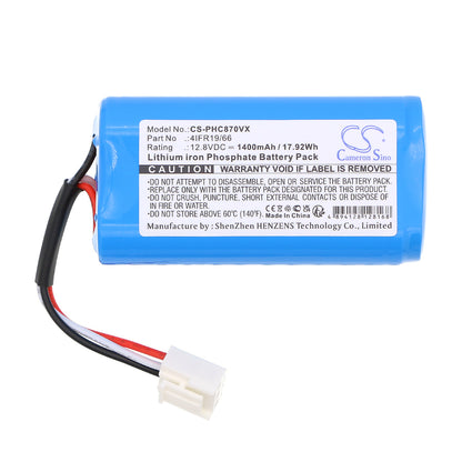 Replacement Battery for Severin Chill | Philips RB-7025 – Vacuum – 1400mAh / 12.8V