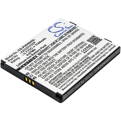 Replacement Battery for Philips Xenium D900 – Mobile, SmartPhone – 1100mAh / 3.7V - image 1