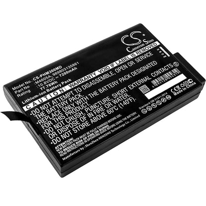 Replacement Battery for Philips 740 Select Vital Signs Monitor – Medical – 7200mAh / 10.8V - image 1