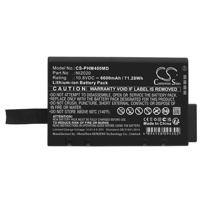 Replacement Battery for GE | Tektronix | FiberPa | Anritsu | Agilent Krautkramer USN 52R – Medical – 6600mAh / 10.8V - image 5