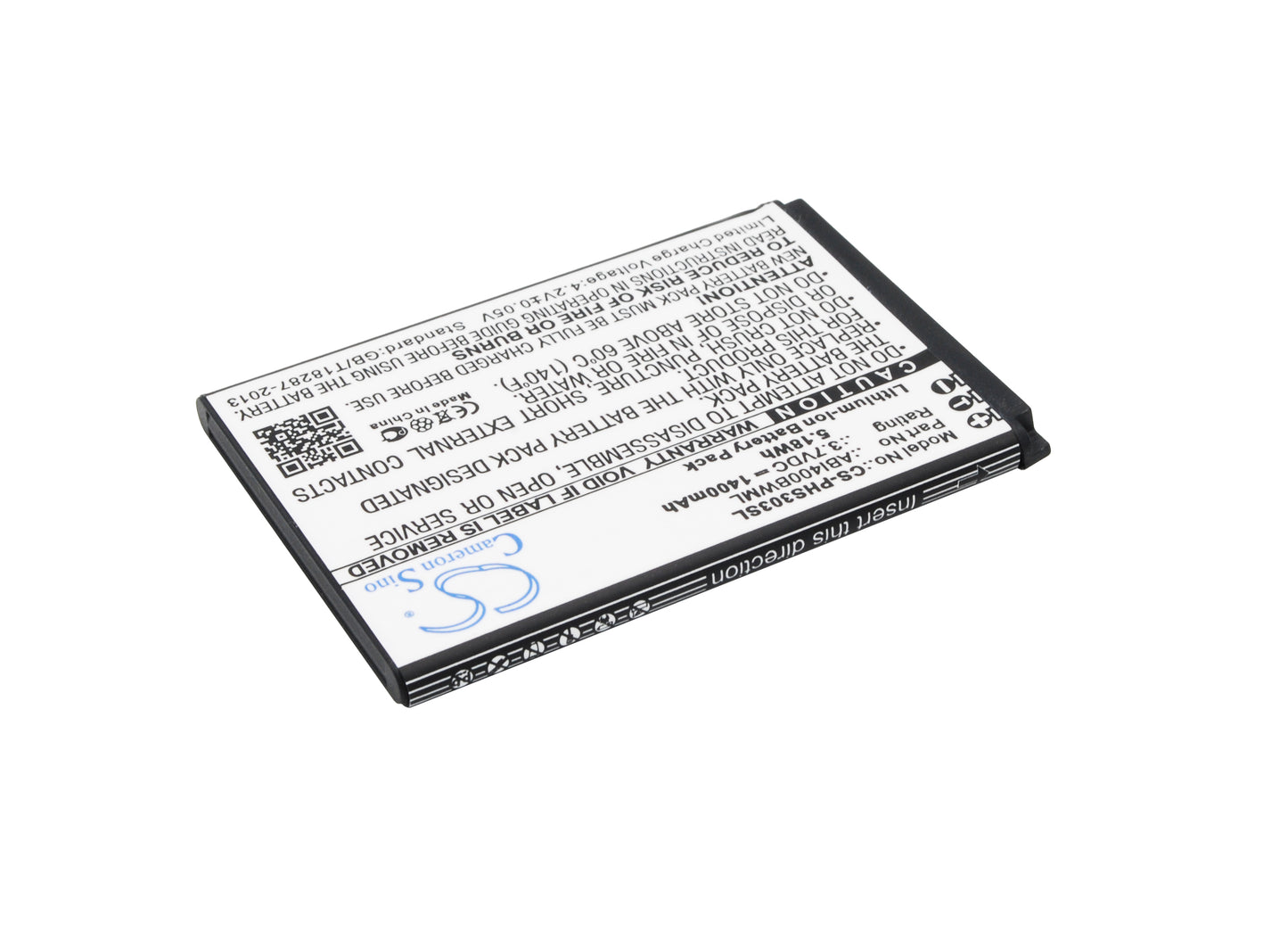 Replacement Battery for Philips Xenium S301 – Mobile, SmartPhone – 1400mAh / 3.7V - image 2
