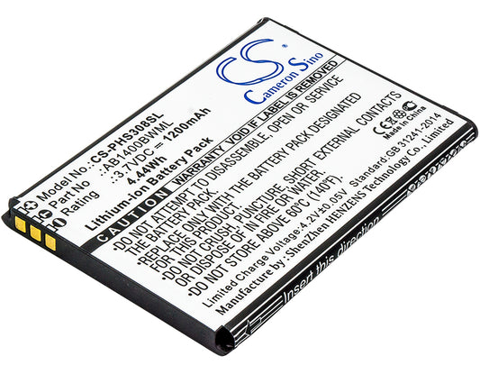 Replacement Battery for iNEW | Philips U1 – Mobile, SmartPhone – 1200mAh / 3.7V - image 1