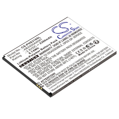 Replacement Battery for Philips Xenium S318 – Mobile, SmartPhone – 2300mAh / 3.8V - image 1