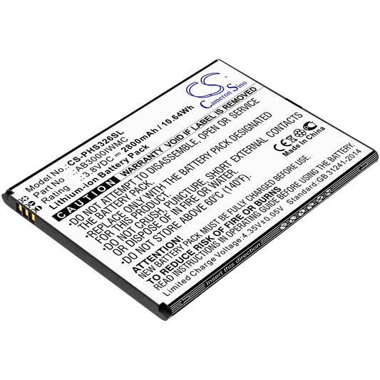 Replacement Battery for Philips Xenium S326 – Mobile, SmartPhone – 2800mAh / 3.8V - image 1