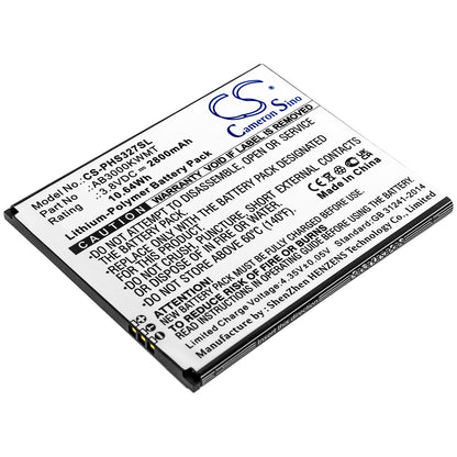 Replacement Battery for Philips Xenium S327 – Mobile, SmartPhone – 2800mAh / 3.8V - image 1
