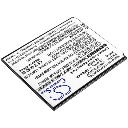 Replacement Battery for Philips  CTS327 – Mobile, SmartPhone – 2800mAh / 10.64Wh / 3.8V