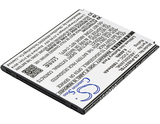 Replacement Battery for Philips  CTS337 – Mobile, SmartPhone – 1800mAh / 6.66Wh / 3.7V