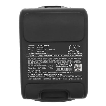 Replacement Battery for Philips AquaTrio 9000 – Vacuum – 2200mAh / 25.9V