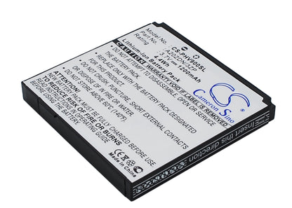 Replacement Battery for Philips Xenium V900 – Mobile, SmartPhone – 1200mAh / 3.7V - image 2