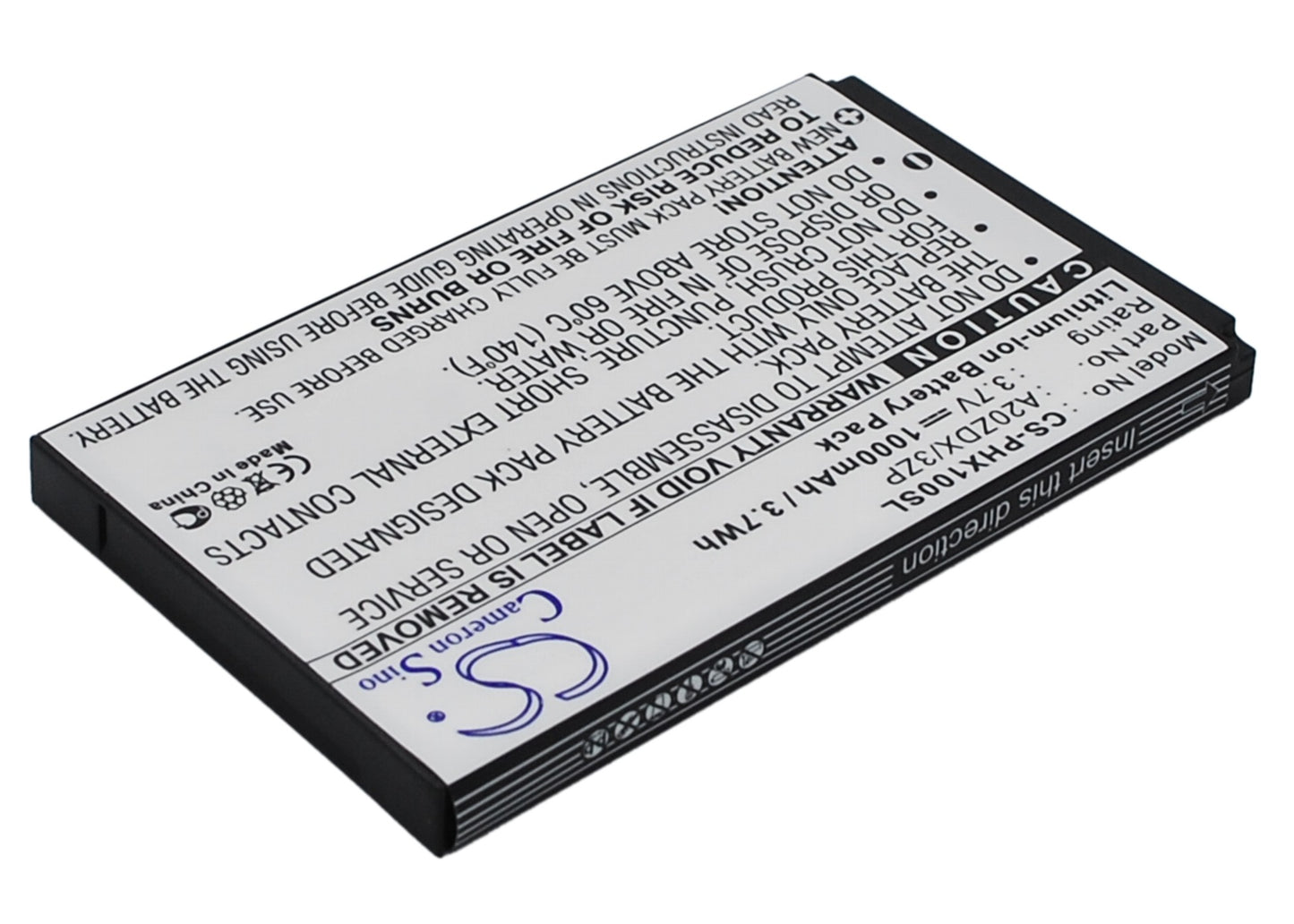 Replacement Battery for Philips Xenium X100 – Mobile, SmartPhone – 1000mAh / 3.7V - image 2