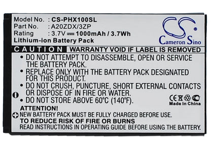 Replacement Battery for Philips Xenium X100 – Mobile, SmartPhone – 1000mAh / 3.7V - image 5