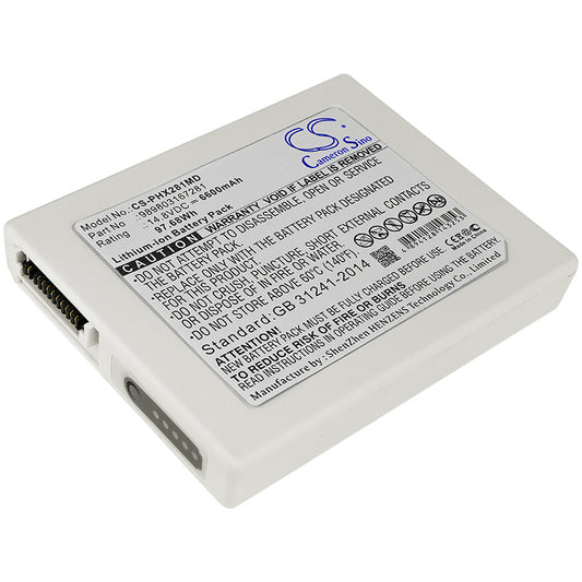 Replacement Battery for Philips HeartStart XL+ – Medical – 6600mAh / 14.8V - image 1