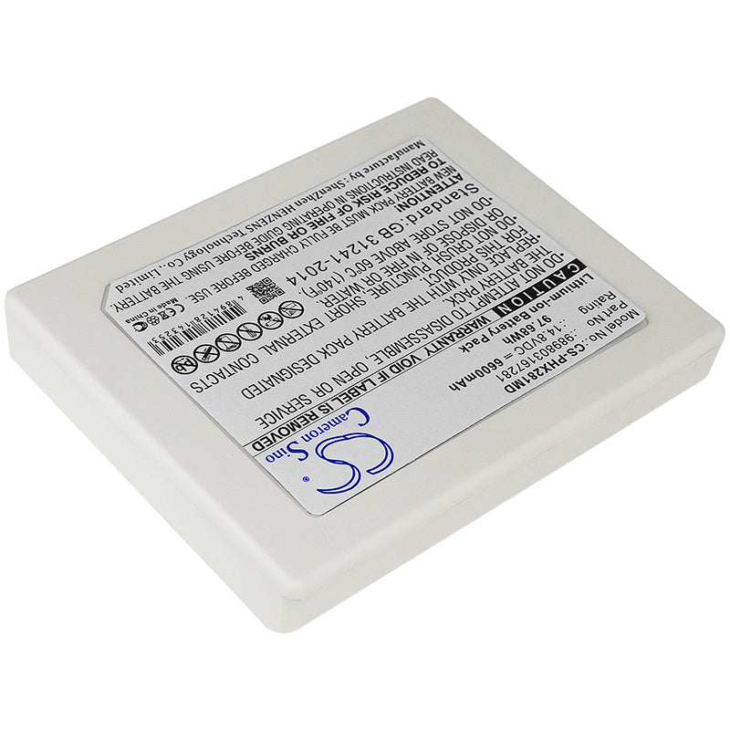 Replacement Battery for Philips HeartStart XL+ – Medical – 6600mAh / 14.8V - image 2