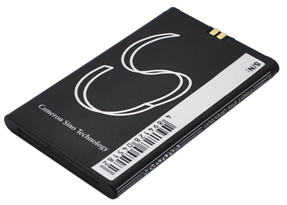 Replacement Battery for Philips  9@9Q – Mobile, SmartPhone – 500mAh / 1.85Wh / 3.7V