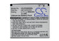 Replacement Battery for Philips Xenium X810 – Mobile, SmartPhone – 900mAh / 3.7V - image 1
