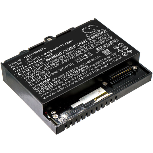 Replacement Battery for Peaktech 1360 – Equipment, Survey, Test – 20400mAh / 3.7V