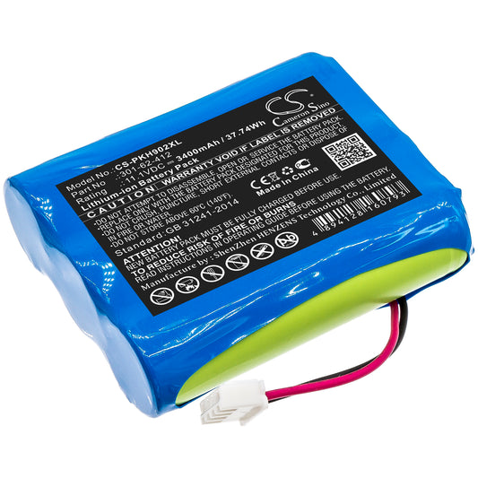 Replacement Battery for Peaktech P 9020 – Equipment, Survey, Test – 3400mAh / 11.1V