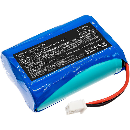 Replacement Battery for Peaktech P 9022 – Equipment, Survey, Test – 1600mAh / 7.4V