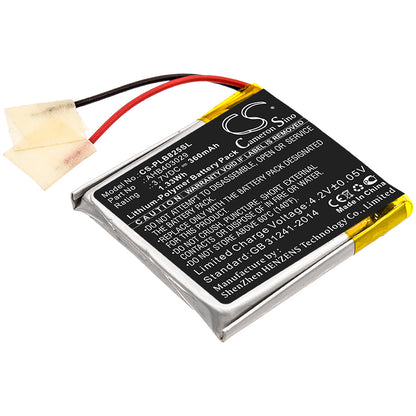 Replacement Battery for Plantronics Voyager Focus B825 – Wireless Headset – 360mAh / 3.7V - image 1
