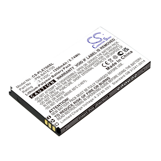 Replacement Battery for Plum E700 – Mobile, SmartPhone – 1550mAh / 3.7V - image 1