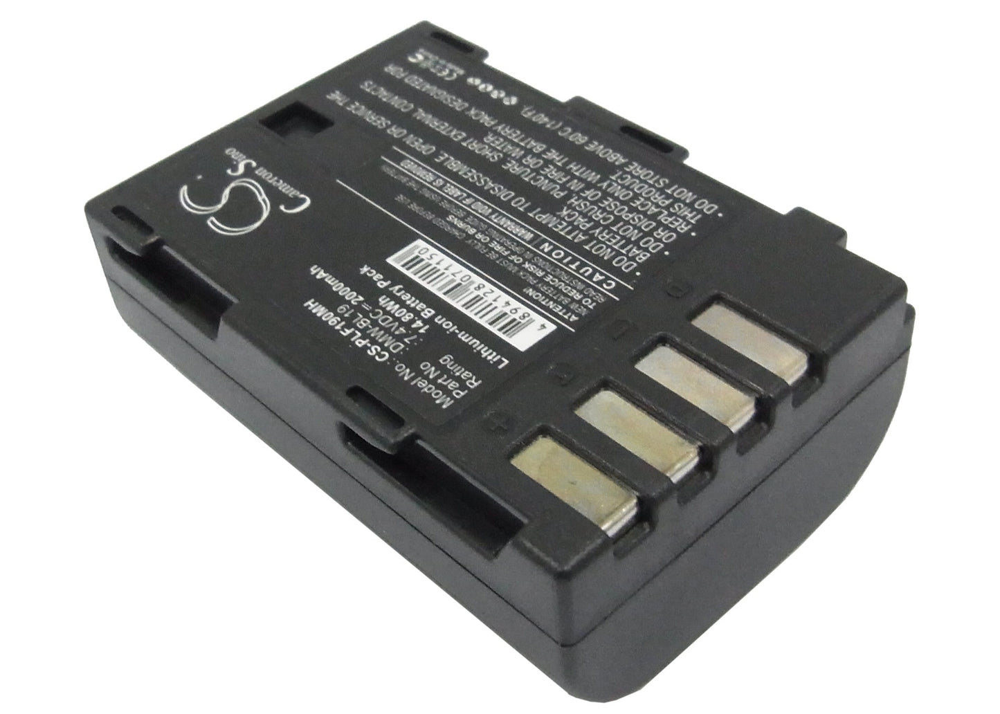 Replacement Battery for Panasonic  Lumix DMC-GH3 – Camera – 2000mAh / 14.80Wh / 7.4V