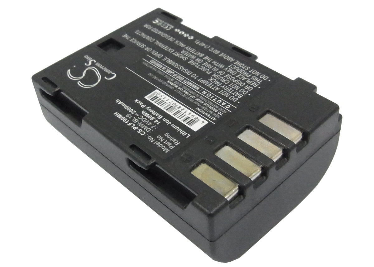 Replacement Battery for Panasonic Lumix DMC-GH3 – Camera – 2000mAh / 7.4V