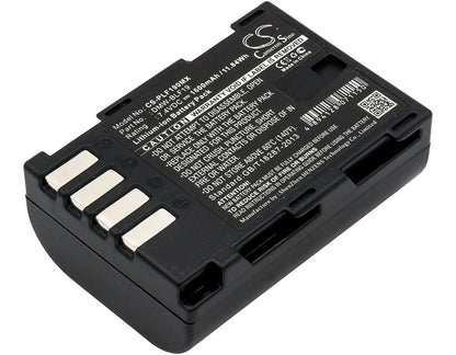 Replacement Battery for Panasonic Lumix DMC-GH3 – Camera – 1600mAh / 7.4V