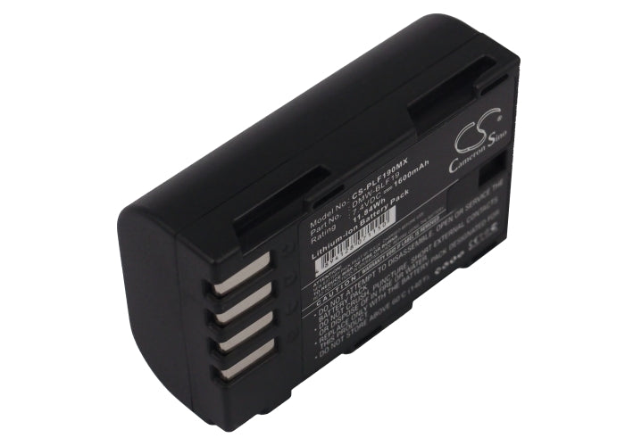 Replacement Battery for Panasonic Lumix DMC-GH3 – Camera – 1600mAh / 7.4V