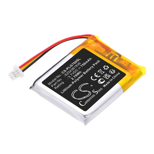 Replacement Battery for Plantronics | Philips RIG 700 – Wireless Headset – 750mAh / 3.7V