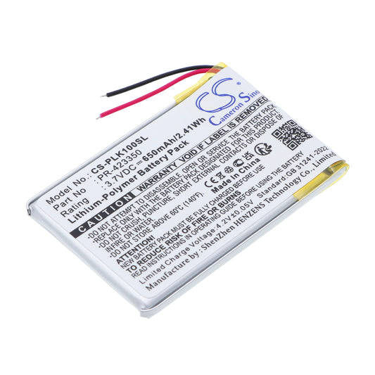 Replacement Battery for Plantronics K100 – Wireless Headset – 650mAh / 3.7V