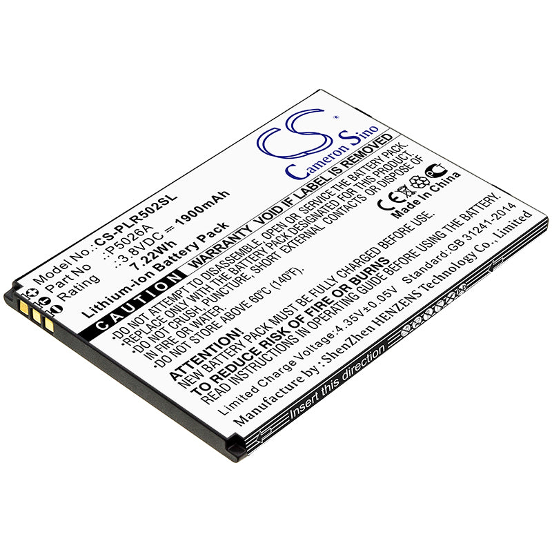 Replacement Battery for Polaroid Cosmo L – Mobile, SmartPhone – 1900mAh / 3.8V - image 1