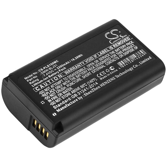Replacement Battery for Panasonic Lumix S1 – Camera – 2200mAh / 7.4V