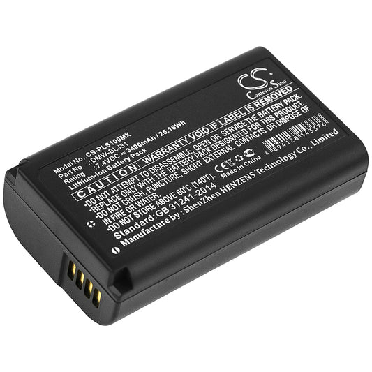 Replacement Battery for Panasonic Lumix S1 – Camera – 3400mAh / 7.4V