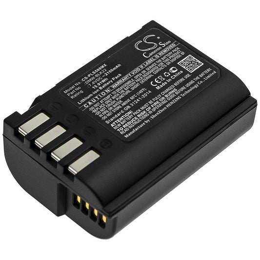 Replacement Battery for Panasonic Lumix DC-S5 – Camera – 2150mAh / 7.4V