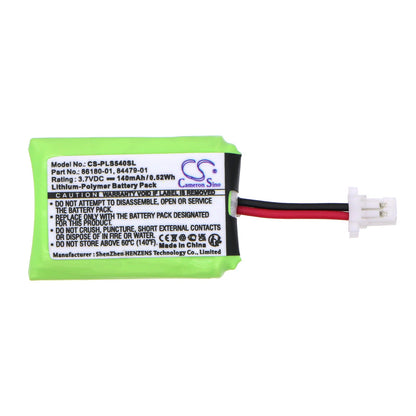 Replacement Battery for Plantronics  CS540 – Wireless Headset – 140mAh / 0.52Wh / 3.7V