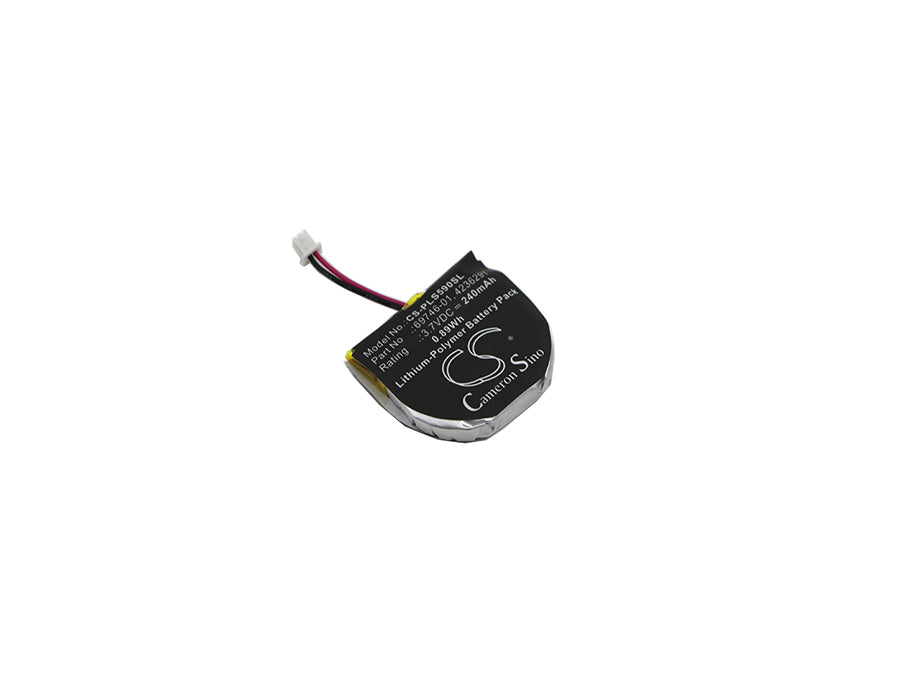 Replacement Battery for Plantronics  Pulsar 590 – Wireless Headset – 240mAh / 0.89Wh / 3.7V
