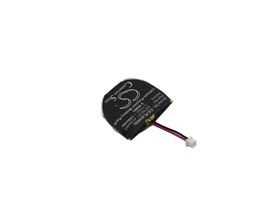 Replacement Battery for Plantronics  Pulsar 590 – Wireless Headset – 240mAh / 0.89Wh / 3.7V