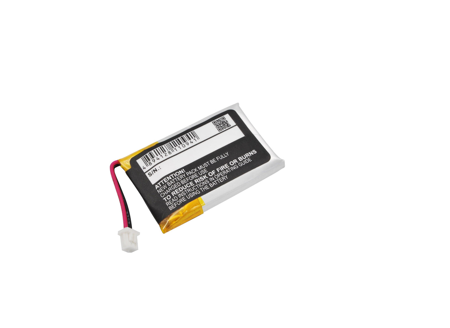 Replacement Battery for Plantronics  CS60 – Wireless Headset – 180mAh / 0.67Wh / 3.7V