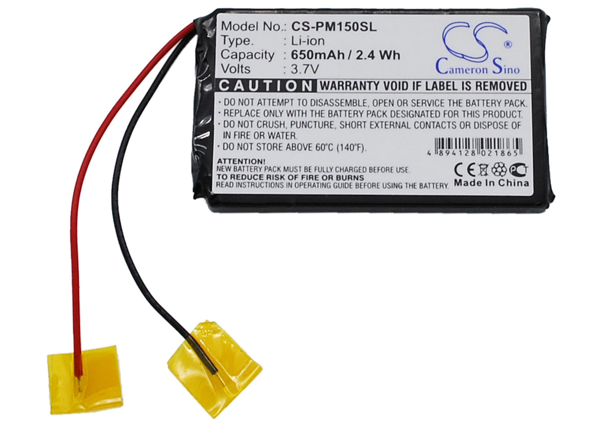 Replacement Battery for Palm M150 – PDA, Pocket PC – 650mAh / 3.7V