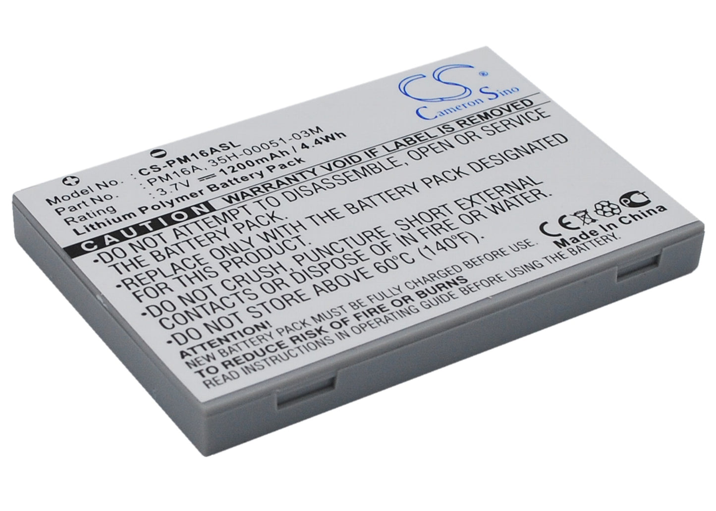 Replacement Battery for O2 | Qtek | Orange | I-Mate | ERA | T-Mobile | Krome | Swisscom | Vodafone | T-Com | Dopod | HTC XDA ii mini – Mobile, SmartPh - image 1