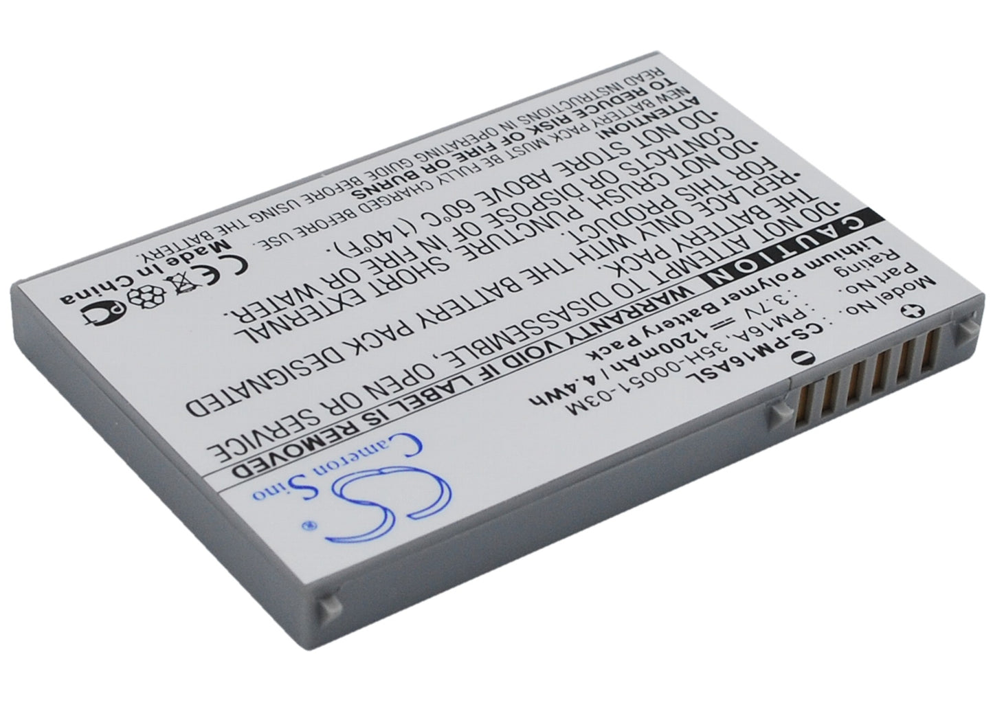 Replacement Battery for O2 | Qtek | Orange | I-Mate | ERA | T-Mobile | Krome | Swisscom | Vodafone | T-Com | Dopod | HTC XDA ii mini – Mobile, SmartPh - image 2