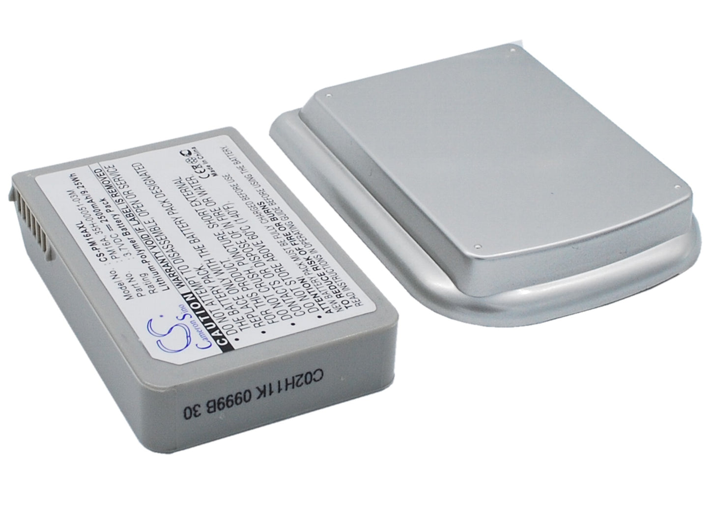 Replacement Battery for ERA | Dopod | Vodafone | HTC | T-Mobile | O2 | I-Mate | Qtek MDA Compact – Mobile, SmartPhone – 2500mAh / 3.7V - image 1