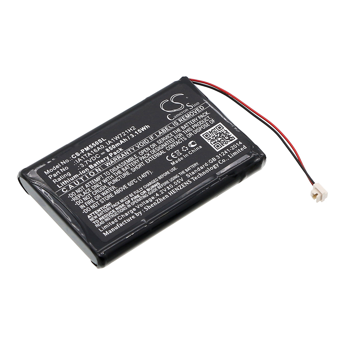 Replacement Battery for Palm M550 – PDA, Pocket PC – 850mAh / 3.7V