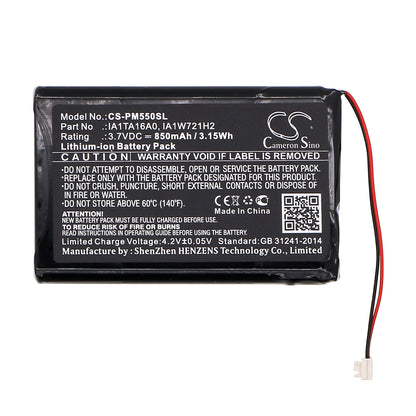 Replacement Battery for Palm M550 – PDA, Pocket PC – 850mAh / 3.7V