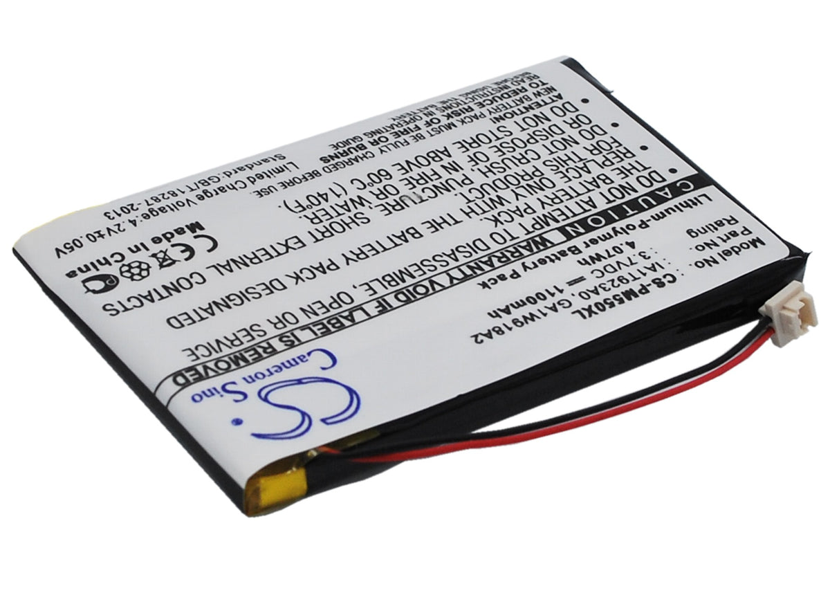 Replacement Battery for Palm M550 – PDA, Pocket PC – 1100mAh / 3.7V